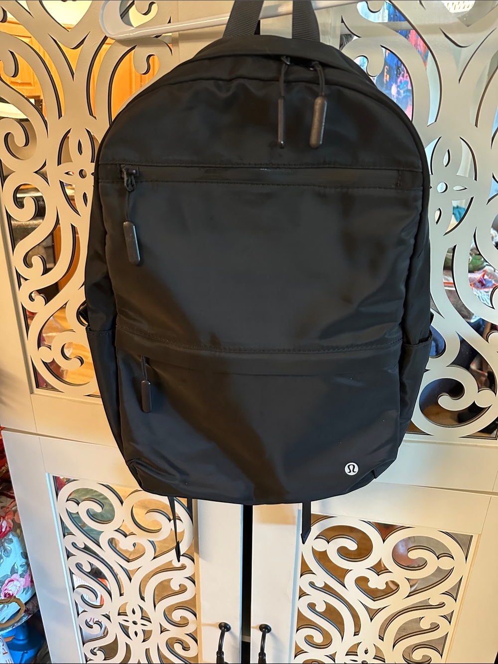 lululemon athletica Black Everyday Backpack with Front Zips